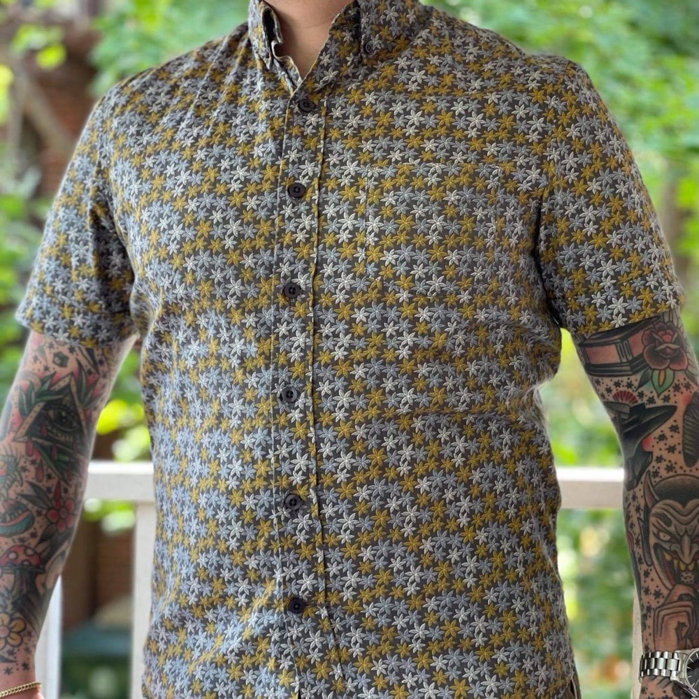 Kennington Short Sleeve Button Up